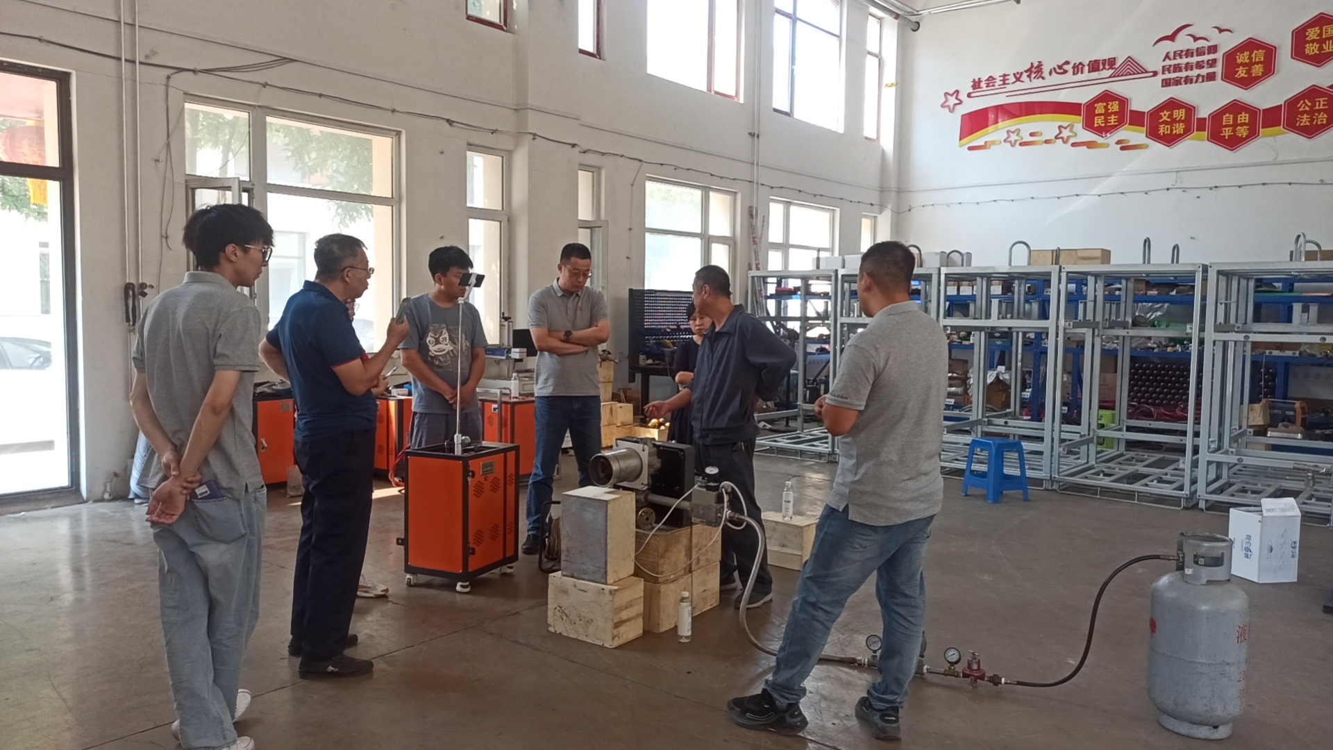 2024年6月19日我司技術工程師赴沈陽某燃氣企業技術指導